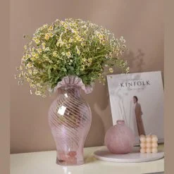 Lọ Hoa Thủy Tinh Cao Cấp Phong Cách Pháp