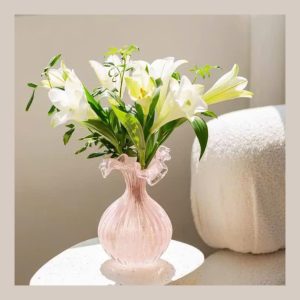 Bình Hoa Thủy Tinh Hiện Đại Phong Cách Bắc Âu