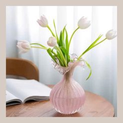 Bình Hoa Thủy Tinh Hiện Đại Phong Cách Bắc Âu