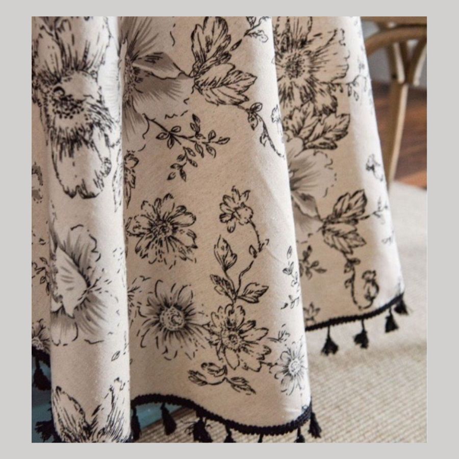 Khăn Trải Bàn Hoa Vintage Trang Trí, Decor Nhà- Maccy Home Decor 3