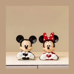 Tượng Chuột Mickey và Minnie dễ thương