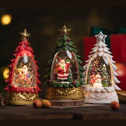 Đèn Trang Trí Giáng Sinh Hình Ông Già Noel, Người Tuyết, Tuần Lộc