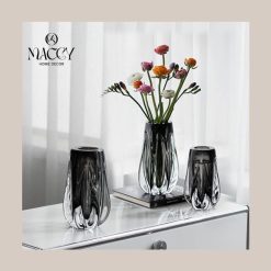 Lọ Hoa Thủy Tinh Cao Cấp Trang Trí, Decor Nhà - Maccy Home Decor