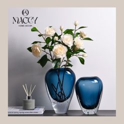 Lọ Hoa Thủy Tinh Cao Cấp Trang Trí, Decor Nhà - Maccy Home Decor