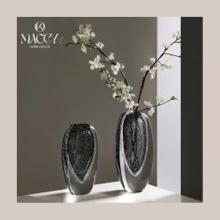 Lọ Hoa Thủy Tinh Cao Cấp Trang Trí, Decor Nhà - Maccy Home Decor