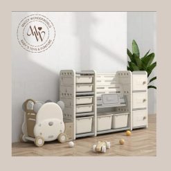 Tủ Đựng Sách Vở, Đồ Chơi, Đồ Cá Nhân Trẻ Em - Bear Cabinet