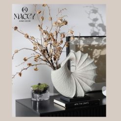 Tượng Trang Trí Hình Ốc Phong Cách Wabi Sabi  - Maccy Home Decor