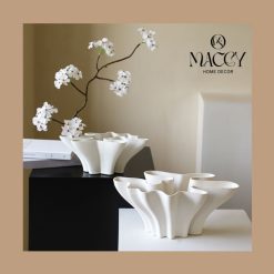 Bình Gốm 3D Nghệ Thuật Trang Trí Decor Nhà - Maccy Home Decor