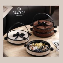 Khay Gốm Sứ Đựng Bánh Kẹo, Mứt Tết Sang Trọng - Maccy Home Decor