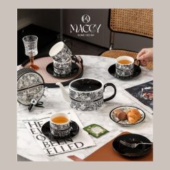 Set Tách Cafe, Trà Chiều Rừng Nhiệt Đới  - Maccy Home Decor