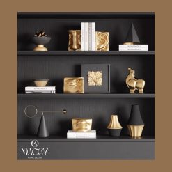 Trang Trí Tủ Phòng Khách Phong Cách Hiện Đại - Maccy Home Decor