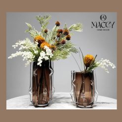 Lọ Hoa Thủy Tinh Cao Cấp Sang Trọng - Maccy Home Decor