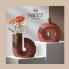 Bình Gốm Đường Cong Mềm – Soft Arc Vase