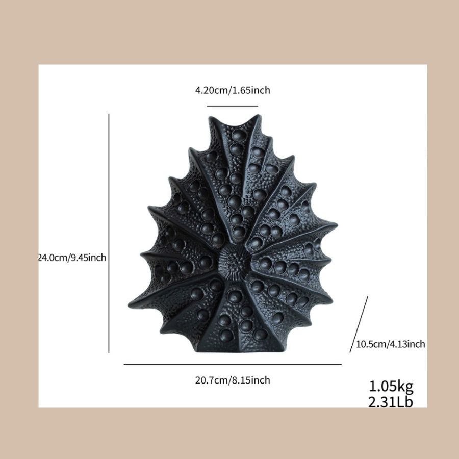 Bình Trang Trí Sao Biển 05– Starfish Art Vase