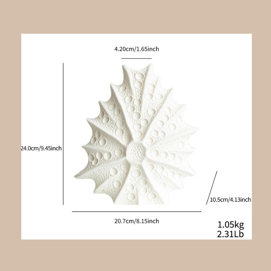 Bình Trang Trí Sao Biển 06 – Starfish Art Vase