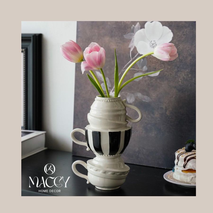 Lọ Hoa Tách Trà Nghệ Thuật 02 – Art Cup Vase