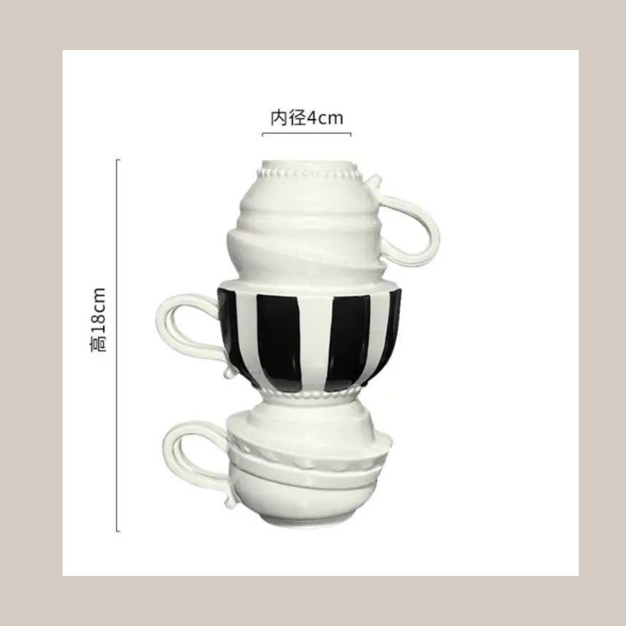 Lọ Hoa Tách Trà Nghệ Thuật 07 – Art Cup Vase