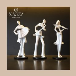 Tượng Ban Nhạc Trang Trí Decor Nhà - Maccy Home Decor